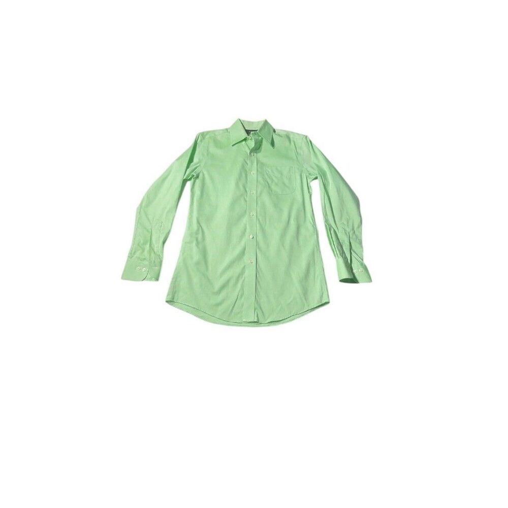 Ralph Lauren men's long-sleeve dress shirt in a light green Size Large